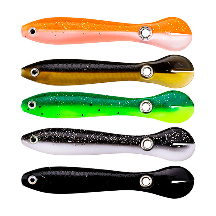 SoftLures, návnada na ryby (5 kusov)